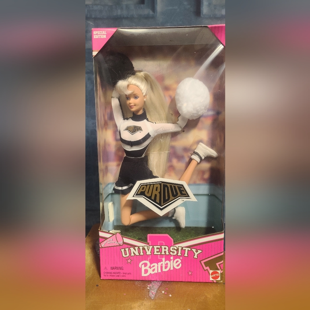 Special addition 1996 Purdue university Barbie.